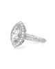 1.00ct SI1, E GIA Certified Marquise Cut Diamond Engagement Ring 18K White Gold